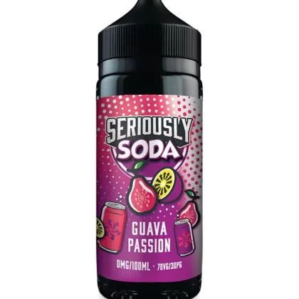 Guava Passion Seriously SODA E Liquid 120ml - 0mg