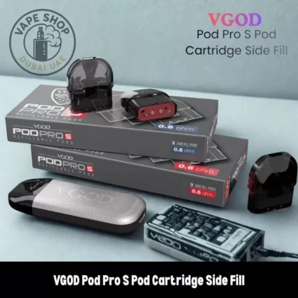 VGOD Pod Pro S Pod Cartridge Side Fill - Vape Product, Vape Product