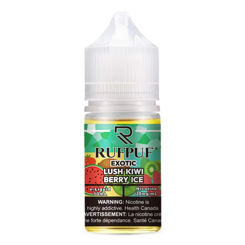 RufPuf Exotic Lush Kiwi Berry Ice Nic Salt – 30ml - Vapebazaar Pk - Image 2