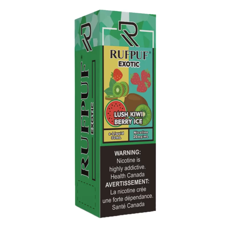 RufPuf Exotic Lush Kiwi Berry Ice Nic Salt – 30ml - Vapebazaar Pk - Image 3