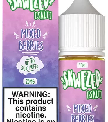 Skwezed SALT E-Liquid 30ml - Frozen Pineapple (Frozen Maui Gold) / 25mg