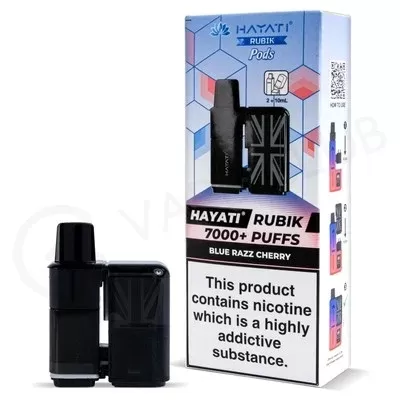 Blue Razz Cherry Hayati Rubik 7000 Refill Pack
