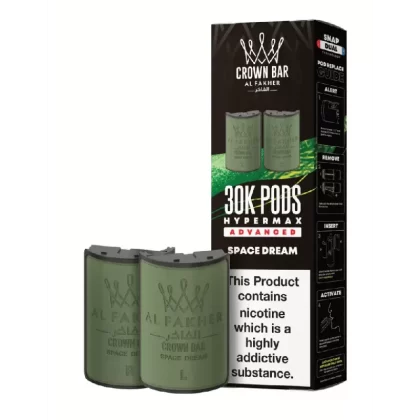 Al Fakher 30k Hypermax Prefilled Pods Space Dream - Strength#20mg (E800A5) (E800A5)