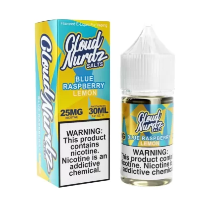 Cloud Nurdz Salts Blue Raspberry Lemon eJuice - Vape Product; Vape Product, Vape Product