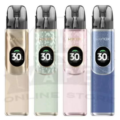 Geekvape Wenax Q2 Pod Vape Kit - Best Colour, Fiber Black