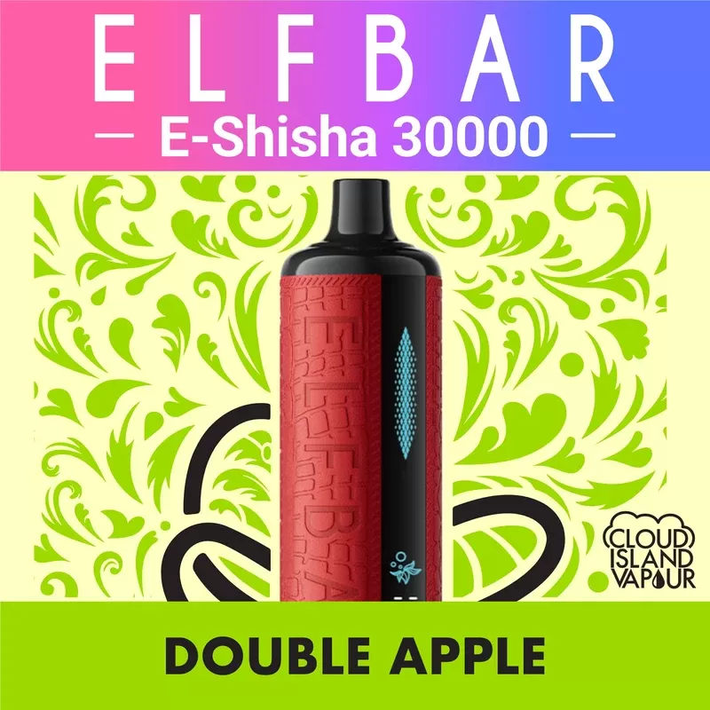 ELF BAR E-Shisha 30000 Disposable Vape – Double Apple