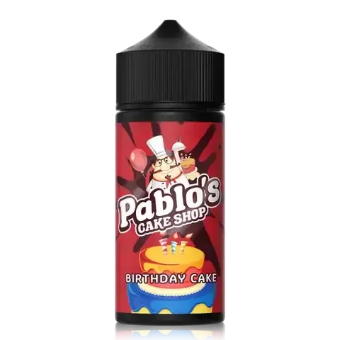 Pablos Cake 100ml Shortfill E-Liquids