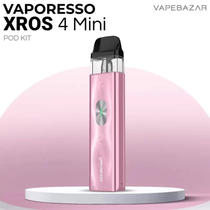 Vaporesso XROS 4 Mini Kit – Ice Pink - Vaporesso / Pod Kit / 1000 mAh / max. 30 Watt / USB-C / 3 ml