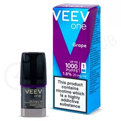 Grape Veev One Single Prefilled Pod