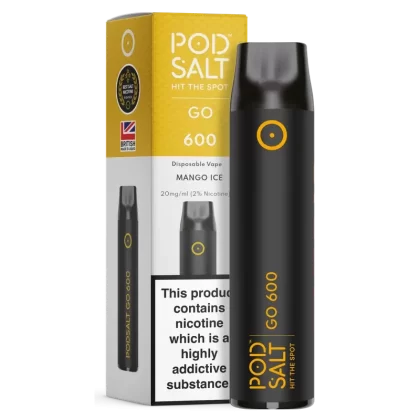 Pod Salt GO 600 Mango Ice Disposable Device