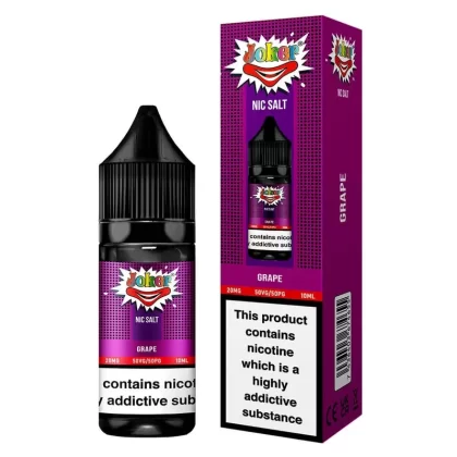 Joker Grape Nic Salt Vape Juice 10ml