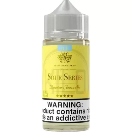 Rainbow Sours Ice E-Liquid by Kilo Sour Series - Size#100ml~Nicotine#3MG>6MG