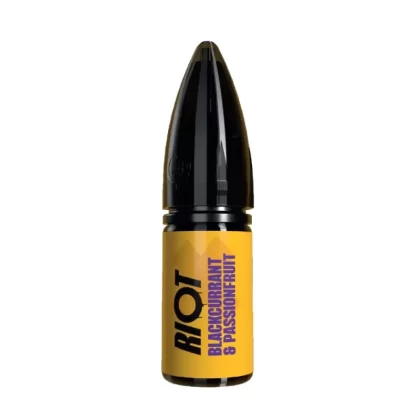 Blackcurrant & Passionfruit Nic Salt E-Liquid Riot X by Riot Squad (10ml) - 5mg