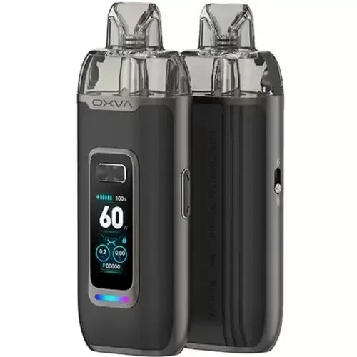 Oxva VPrime Pod Kit - Choose#Black Carbon>Brown Leather>Black Leather>Blue Leather>Sakura Pink>Auroral Purple>Natural Green>Glorious Gold