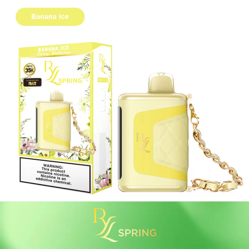 RYL Classic 35K Puff "Spring Edition" Powered By RAZ Disposable Device - 35000 Puff - Banana Ice (Spring Collection) - Image 2