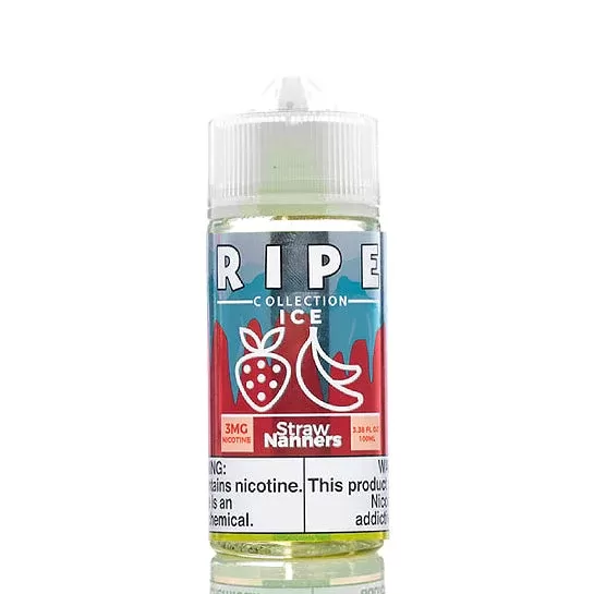 Straw Nanners Ice – Ripe Collection E-Juice (100 ml)