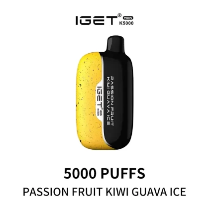 IGET Moon K5000 Puffs – Passionfruit Kiwi Guava - Ozvapeone