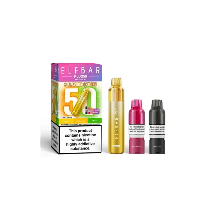 ELF BAR Plus 50 Prefilled Pod Kit Juicy Edition