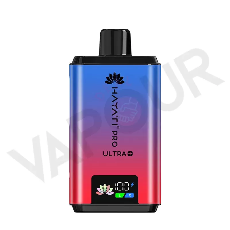 Hayati Pro Ultra Plus 25000 Prefilled Pod Kit - Blueberry Cotton K / Raspberry Cotton K - Image 2