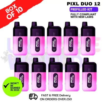 Pink Edition Pixl Duo 12 Pod Kit Box Of 10 – ONLY £71.99