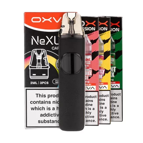 OXVA NeXlim 2 Pod Kit Bundle - Black Warrior / 0.6ohm