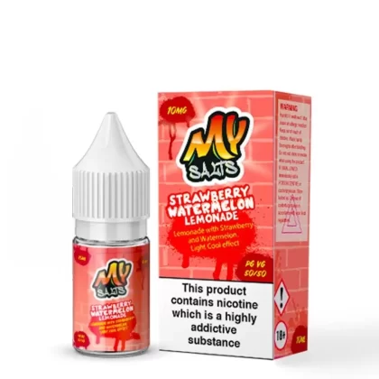 Strawberry Watermelon Lemonade Nic Salts by My Eliquids