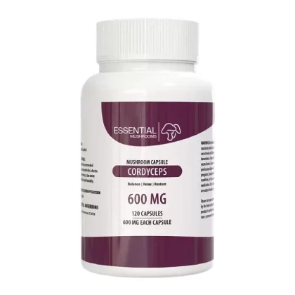 Essential Mushrooms – Cordyceps Capsule - Vape Store