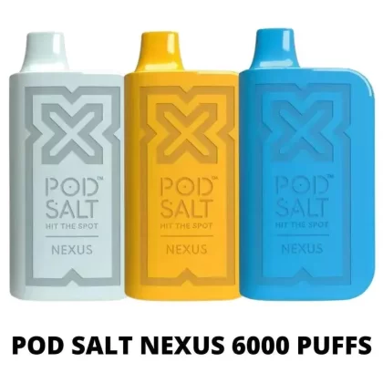 POD SALT NEXUS DEVICE 6000 PUFFS Disposable Vape