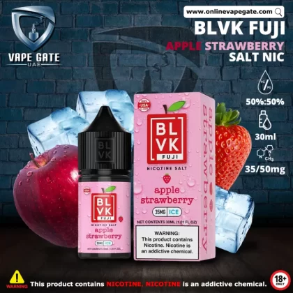 APPLE STRAWBERRY ICE - BLVK FUJI SALTS - 30ML