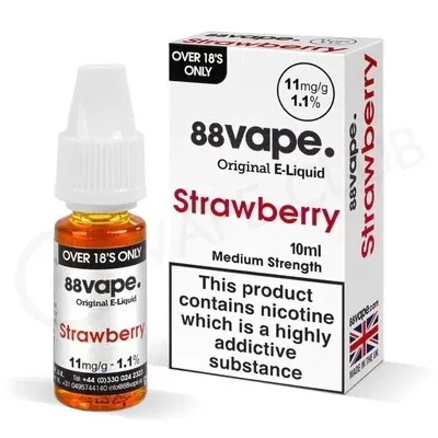 Strawberry E-Liquid by 88Vape - Ecigpremium