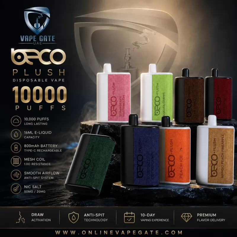 Vaptio - Beco Plush Disposable Vape (10,000 Puffs) - Bubblegum / 20 mg