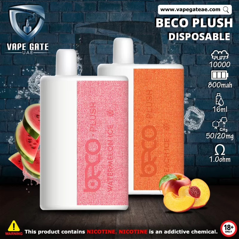 Vaptio - Beco Plush Disposable Vape (10,000 Puffs) - Bubblegum / 20 mg - Image 2