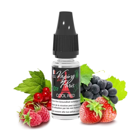 VIP Vaping in Paris – Cool Red Salt Nicotine E-Liquid