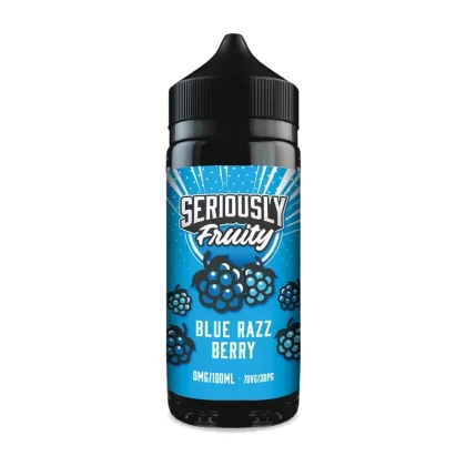 Blue Razz Berry 100ml Shortfill E-Liquid by Seriously Fruity