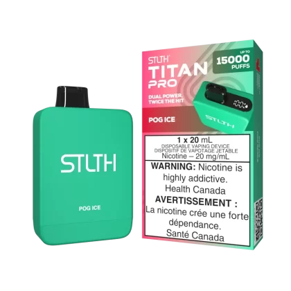 STLTH TITAN PRO - Pog Ice - 20 mg/mL (wholeseller) - Excise ON, 20 mg/mL - ON (B84A2F)