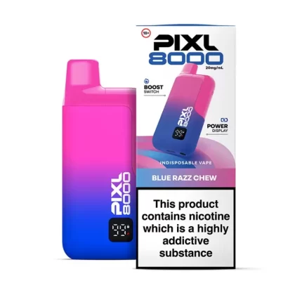Pixl 8000 Prefilled Pod Kit Blue Razz Chew - Ecigpremium
