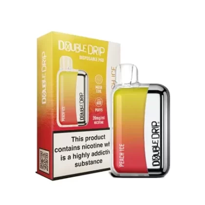 Double Drip Disposable Vape – Peach Ice