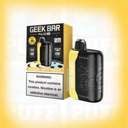 Banana Taffy Freeze – Geek Bar Pulse X – 25,000 Puff Disposable Vape
