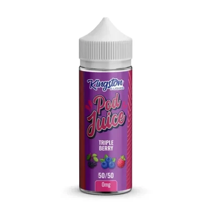 TRIPLE BERRY E LIQUID POD JUICE BY KINGSTON 100ML 50VG