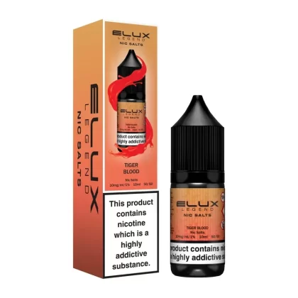 Elux Legend Tiger Blood Nic Salt E-Liquid - Nicotine Strength#10mg>20mg