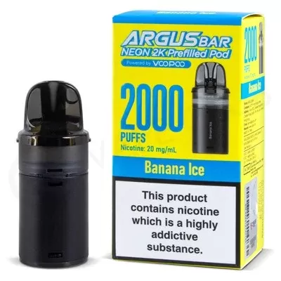 Banana Ice Argus Bar Neon 2K Refill Pack