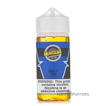 Vapetasia – Royalty II 100mL - Nicotine Strength#0mg>3mg>6mg>12mg
