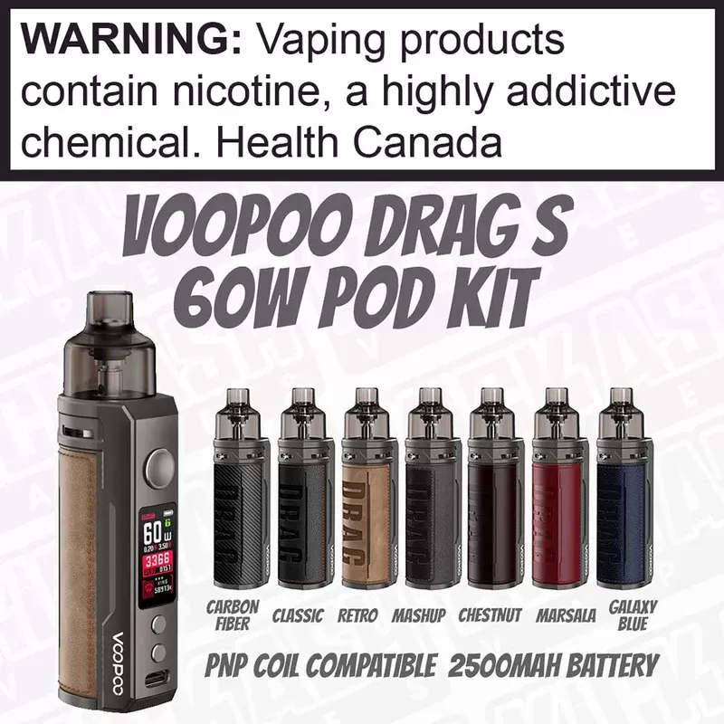 Voopoo DRAG S 60W Mod Pod Kit