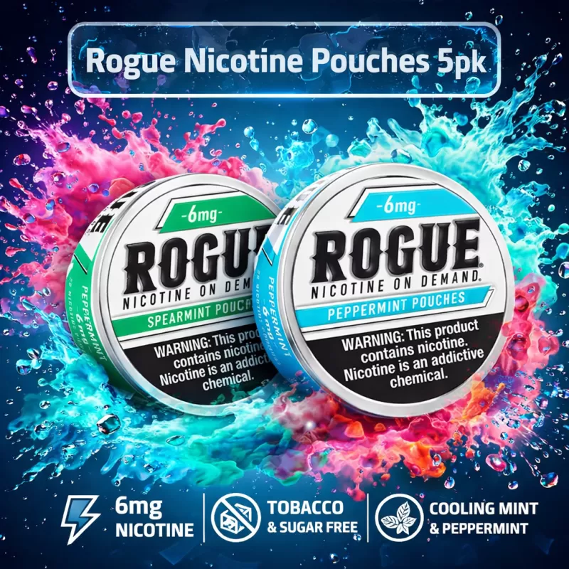 Rogue Nicotine Pouches 5pk - Frost