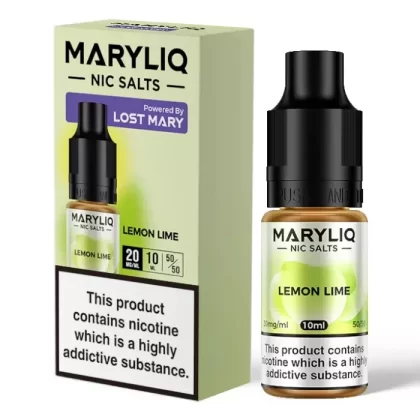 LEMON LIME NIC SALT E LIQUID BY MARYLIQ