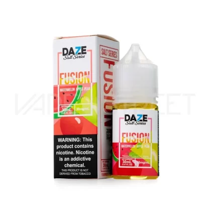 7 Daze Fusion TFN Salt Watermelon Apple Pear (30ml)