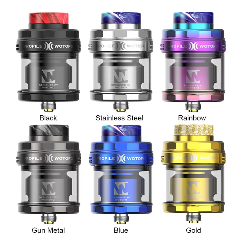 Wotofo Profile X RTA Tank 8ml - Gunmetal - Image 2