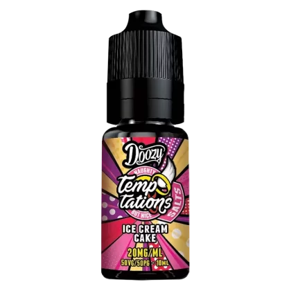 Doozy Temptations Ice Cream Cake Nic Salt E-Liquid - Nic Salt#10mg>20mg