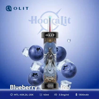 Blueberry Ice – Olit 40K Hookah