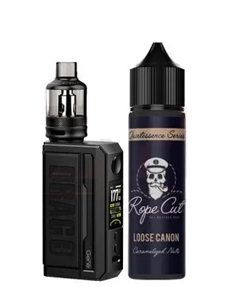 Voopoo Drag 3 Starter Kit - Smokey Grey / Dark Thirty by Rope Cut